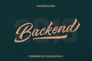 Backend: The Handwritten Typeface That Elevates Brand Identity