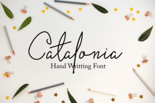 Catalonia: A Modern Handwritten Typeface for Editorial Design