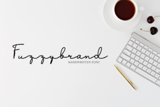 Fuzzybrand: A Casual Handwritten Typeface for Warm Brand Identities