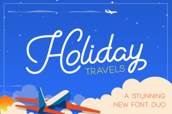 Holiday Duo: The Creative Font Pair for Small Business Branding