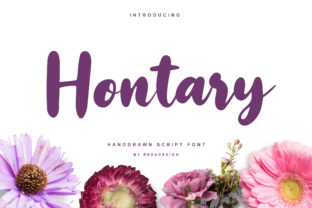 Hontary: The Handwritten Typeface for Authentic Branding