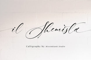 Il Shemista: Elevating Digital Brand Identity with a Bold Script Typeface