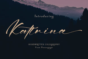 Kattrina: A Modern Handwritten Font for Crafters and Designers