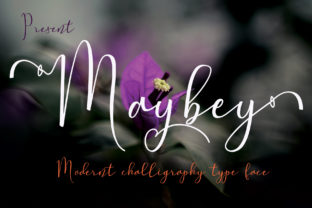 Maybey Handwritten Font: Elevate Your Craft Projects