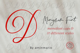 Monogram D Monofont Caps D: The Perfect Typeface for Polished Branding
