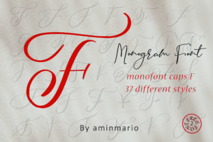 Monogram F Monofont Caps F: A Designer’s Take on Script Typography for Web