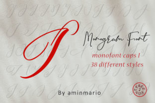 Monogram I - Monofont Caps I: A Refined Typeface for Editorial Design
