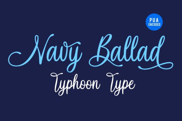 Navy Ballad: The Handwritten Typeface That Elevates Campaign Visuals