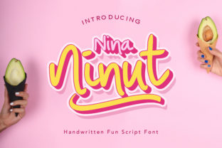 Nina Ninut: A Quirky Handwritten Typeface for Authentic Branding