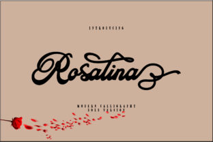 Rosalina: A Handwritten Typeface for Elegant Editorial Design