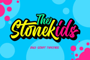Stonekids Typeface: Elevate Your Brand With Playful Handwritten Style