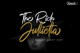 The Rich Jullietta: A Modern Handwritten Typeface for Standout Branding