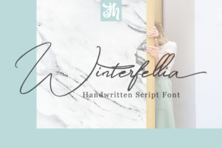 Winterfellia: The Handwritten Script Font for Scroll-Stopping Visuals