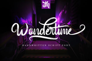 Wondertime: The Majestic Script Font for Scroll-Stopping Visuals